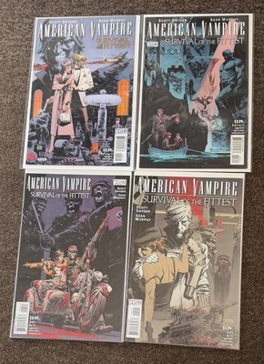 American Vampire Survival Of The Fittest #2,3,4,5 Lot Scott Snyder 2011