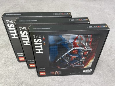 LEGO Art: Star Wars The Sith (31200) 3 Sets, Alternate Build, New & Sealed