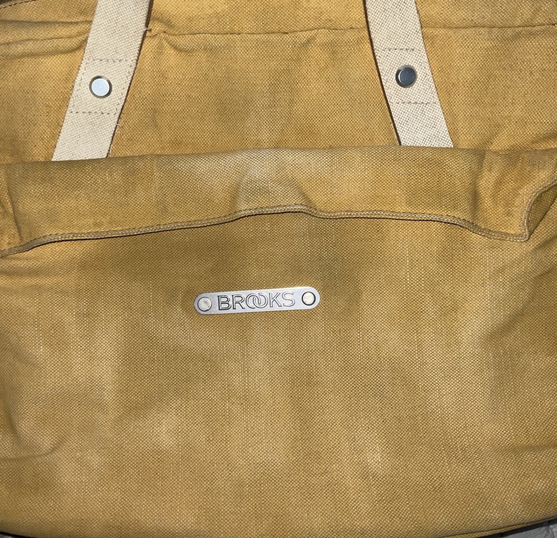 【新品未使用】BROOKS ENGLAND メッセンジャーバッグ Brooks England Cotton Canvas Messenger Heavy duty Bag 16
