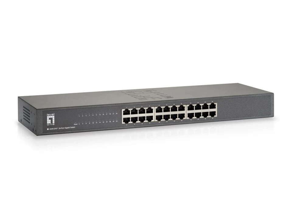 LevelOne GSW-2457 24-Port Gigabit-Switch, 1Gbps