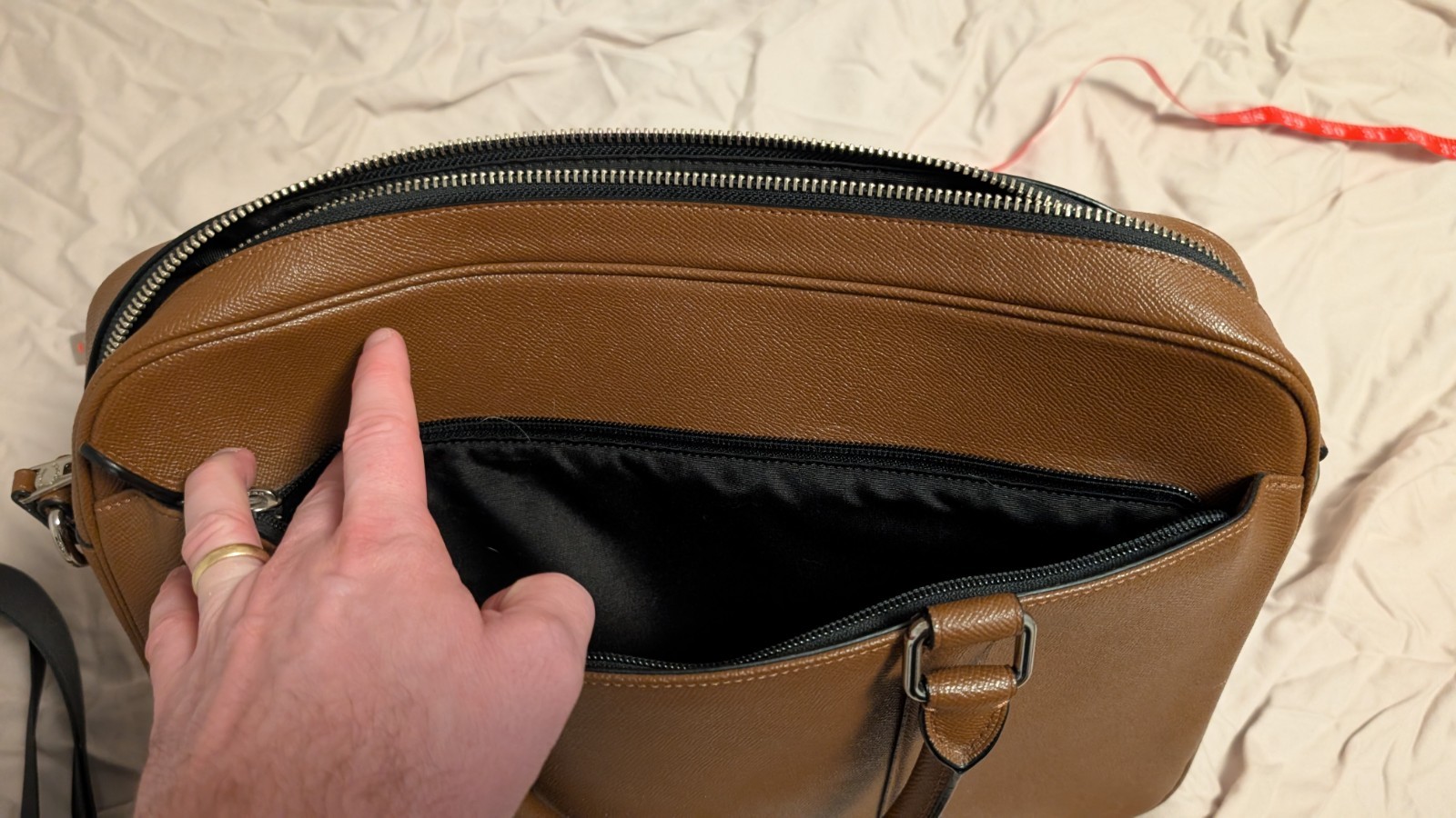 Coach Double Zip Metropolitan Briefcase / Shoulde… - image 9