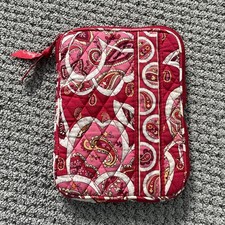 Vera Bradley E-reader Kindle iPad Mini Case Cover Red Paisley