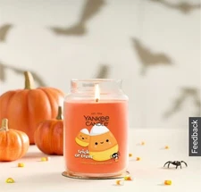 *Free Shipping* Yankee Candle Trick or Treat Large Jar Candle