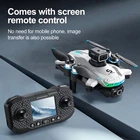 S160 Drone with Screen Remote 360° Obstacle Avoidance Foldable RC QuadcopterNK