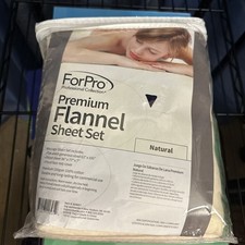 Forpro Premium Microfiber Massage Fitted Sheet - Natural - Ultra-Light -