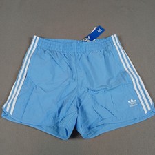 NWT Adidas Originals Men's Large Classic Sprinter Running Shorts Blue Burst