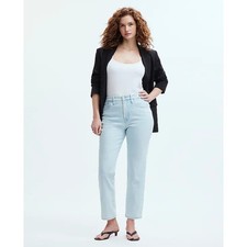 Madewell The Curvy Perfect Vintage Jean Chesthunt Wash Blue High Waist US 27 NWT