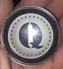 1 oz. TRUMP Q .999 Silver Round in Capsule. See Pics  Last one  !