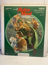 VTG CED Videodisc RCA SelecaVision Robin Hood Errol Flynn