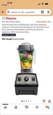 Vitamix Propel Series 510 Blender VM0197A, 48 oz, Black, Stainless-Steel, 3 Pro  