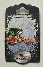 Disney Soda Fountain DSF - Alice in Wonderland - Mad Hatter Hat LE300 Pin