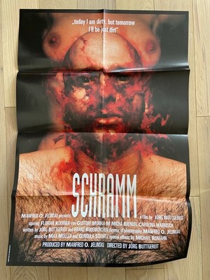 SCHRAMM MOVIE POSTER - Jorg Buttgereit