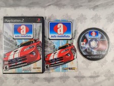 Auto Modellista (Sony PlayStation 2 PS2, 2003) Complete CIB, Tested