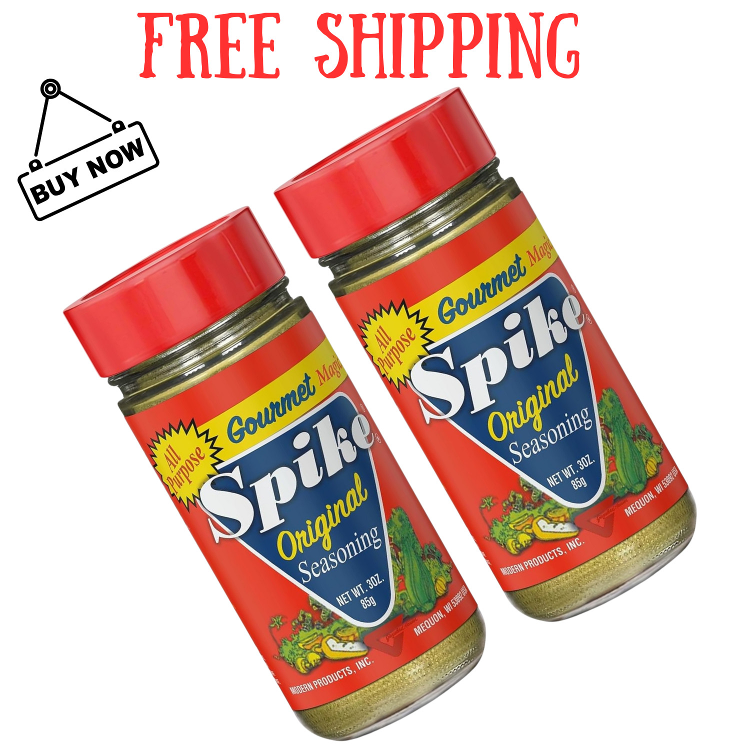Spike Seasoning, Original Gourmet Magic Seasoning Salt Blend