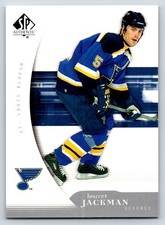 #86 Barret Jackman, St. Louis Blues 2005-06 SP Authentic Base