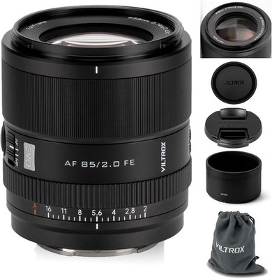 VILTROX ES-US-VT-00008 85mm F2.0 EVO FE Lens Sony E Mount