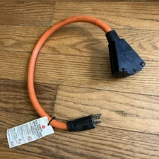 Heavy Duty 2FT 12/3 AWG 3 Way Extension Power Cord 12 Gauge 3 Outlet