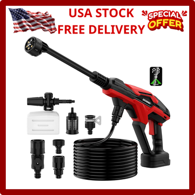 #ad Cordless Pressure Washer for Milwaukee 18V Battery 800 PSI Porta $109.99