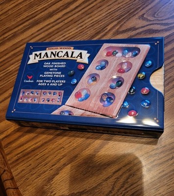 Mancala Solid Wood Folding Game  Cardinal Industries  Preowned  Excellent Shape