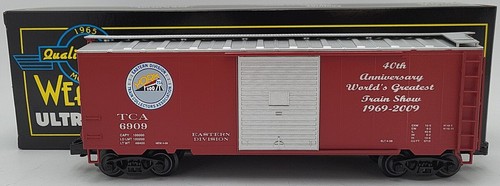 Weaver O Gauge TCA Eastern Division 40 Aniversario PS-1 40' Boxcar #6909 LN | Zustand: Used