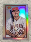 2019 Bowman Chrome Baseball 30th Anniversary Mike Trout LA Angels Card #B30-MT