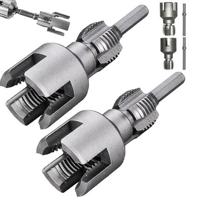 Multiple Function Pipe Threader Tool 4分 6分 Carbon Steel Metal Strong Design
