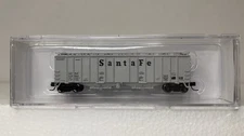 Bowser #37945 N Scale 2-Bay Airslide Hopper Santa Fe #310662