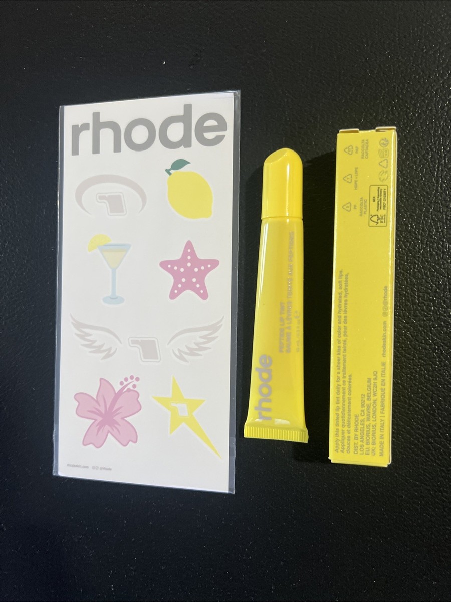 【❤︎ayanan❤︎】 rhode lemontini Rhode Peptide Lip TINT LEMONTINI Lemon Shimmery Gold Gloss
