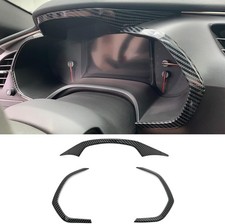 For C7 Corvette Carbon Fiber Dashboard Accessories Trim 2014-2019