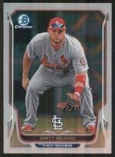 2014 Bowman Chrome #82 Matt Adams St. Louis Cardinals Baseball Card 35177