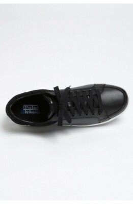 NEW WITH BOX POLO RALPH LAUREN TALBERT HIGH BLACK MEN display picture 2