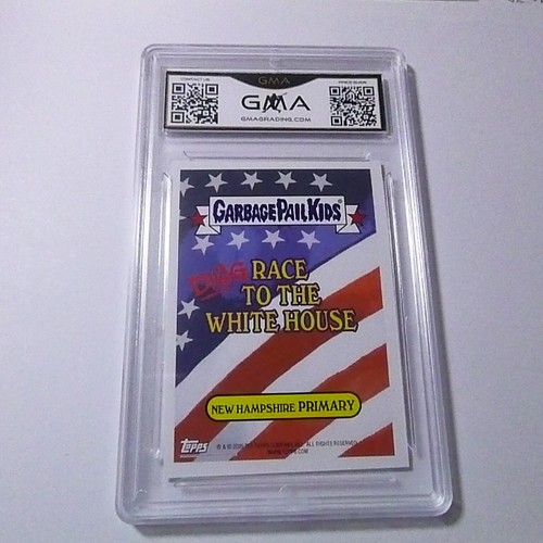 BESTED BERNIE 2020 GARBAGE PAIL KIDS RACE TO THE WHITEHOUSE # 8B GRADED 10 L@@@K - Picture 2 of 2