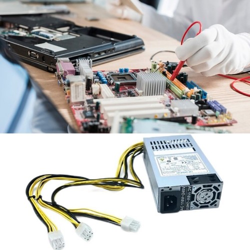Space Saving 1U 200/300/400/500W Flexs ATXs Power Supply PCIe Connectors for - Afbeelding 6 van 12