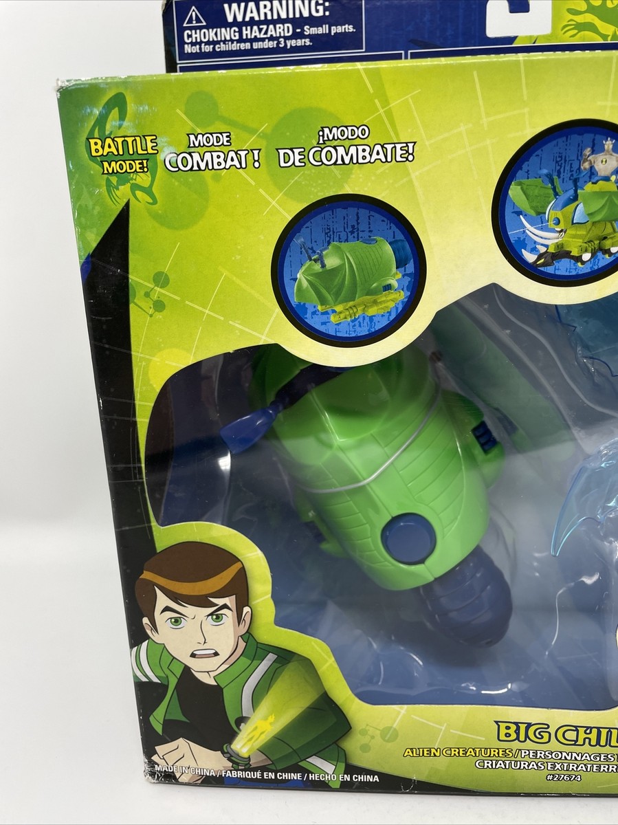 Ben 10 Alien Force Big Chill Exclusive Figure Battle Mode New
