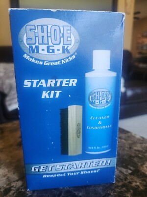 Shoe MGK Shoes Cleaning Kit Starter Brush New/Open Box