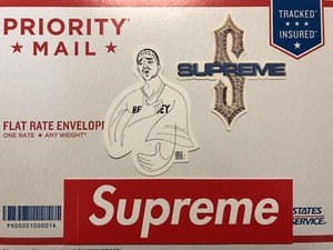 cdg box logo sticker