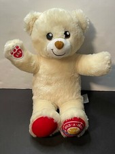 Build A Bear plush 16" National Teddy Bear Day 2019 white BABW
