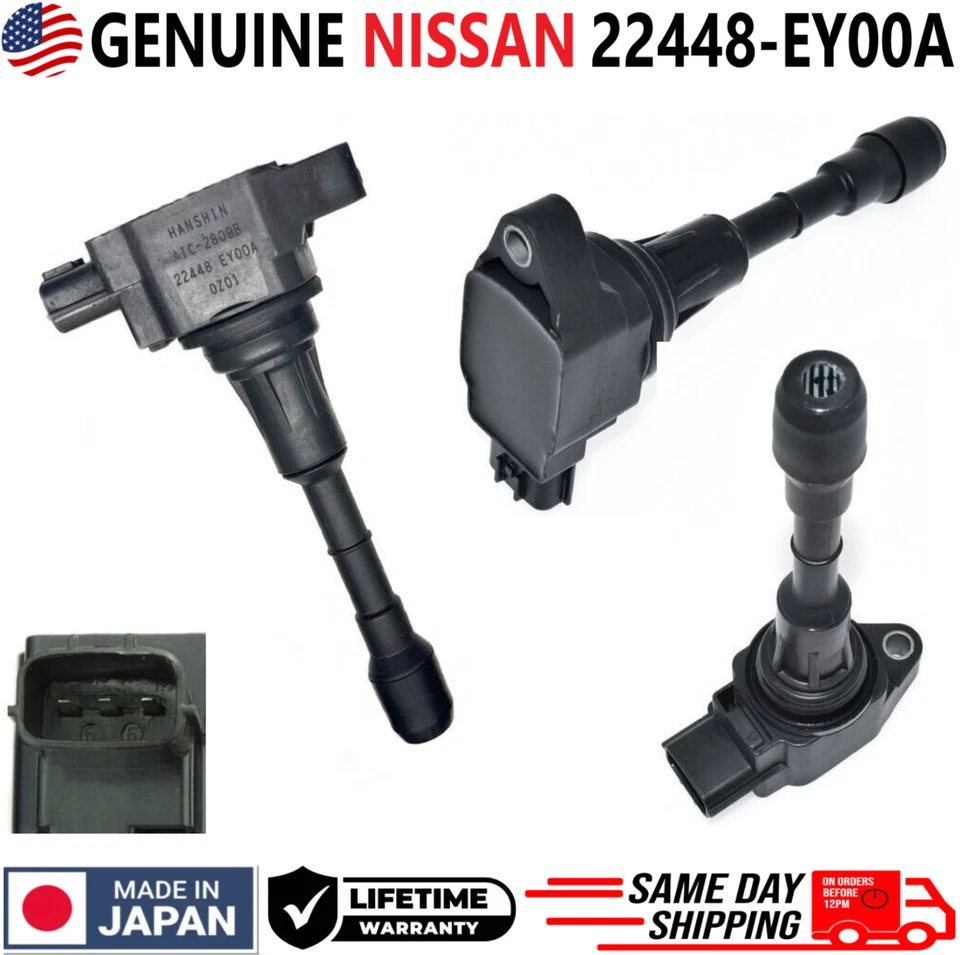 Bobinas de encendido OEM para Infiniti 2008-2017 y Nissan 3,7 L V6, 22448-EY00A GENUINAS Foto 3 de 4