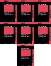2011 Toyota Tundra Shop Service Repair Manual Complete Set