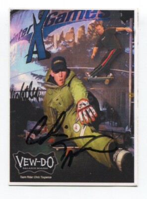 Chris Toupence Signed Trading Card Professional Balance Boarder