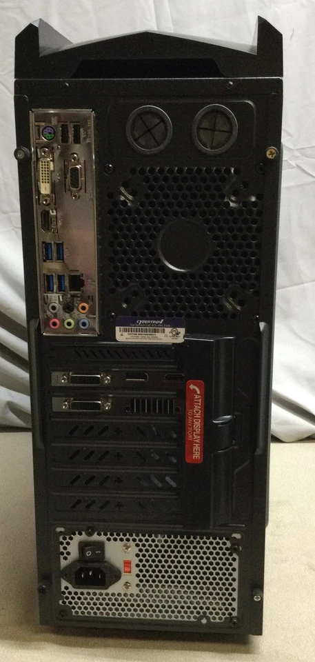 Cybertron PC Hellion 217 i5-6600K, 3.5 GHZ TMGHELZ170025RD. NEW OPEN BOX - Image 4 of 4