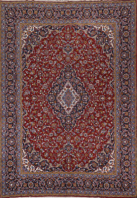 Traditional Style Red 10x13 ft Turkish Area Rug Elegant Rugs