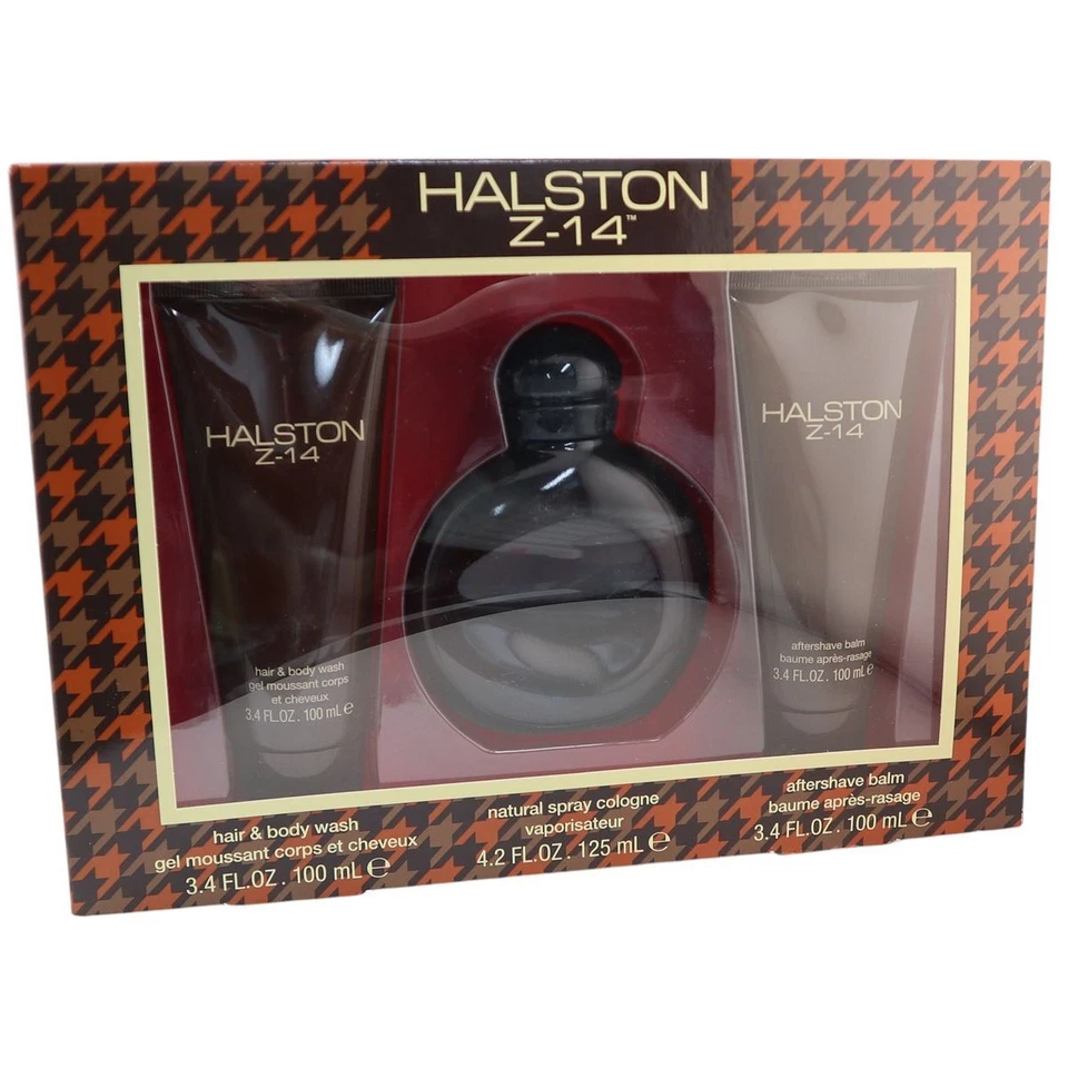 Halston Z-14 Eau de Cologne Spray 125 ml + After Shave Balm + Duschgel je 100 ml - Bild 3 von 4
