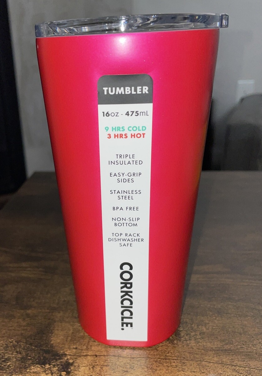 Corkcicle Tumbler 16 oz Cherry Blossom Brand New Gorgeous