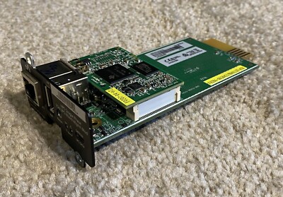 HP Q1C17A / 871474-001 Gigabit USV Netzwerkkarte - DHCP + Reset auf bekannte Logins