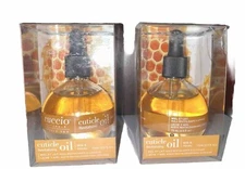 (2) CUCCIO REVITALIZE NAILS CUTICLE NATURAL OIL MILK AND HONEY 2.5OZ  NEW IN BOX