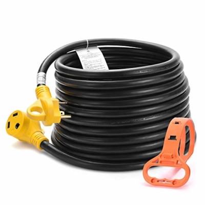 Heavy Duty 30 Amp RV Extension Cord Handle Chord Organizer ...