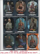 2022 Upper Deck Allure Marvel Black Rainbow BEN MENDELSOHN/TALOS #90