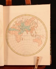 1819 Lectures On The Philosophy Of History Ezekiel Blomfield Hand Coloured Plate