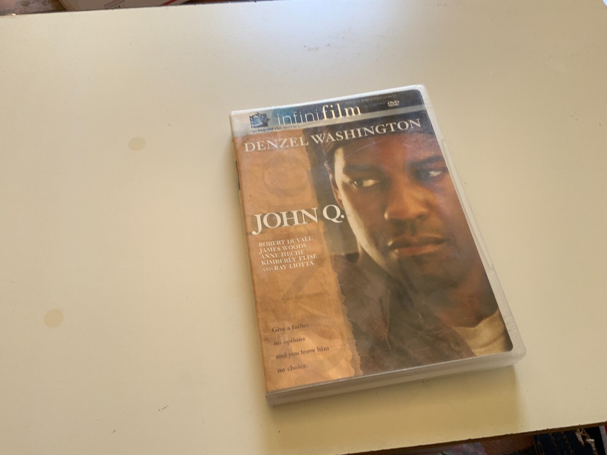 John Q (DVD, 2002) Denzel Washington, Ray Liotta, Robert